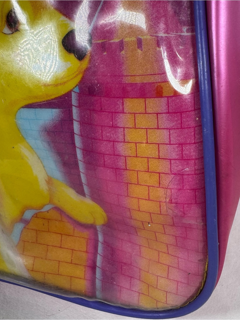 Vintage Lisa Frank Backpack Golden Retriever 90's Y2K DAMAGED Read - Picture 4 of 16
